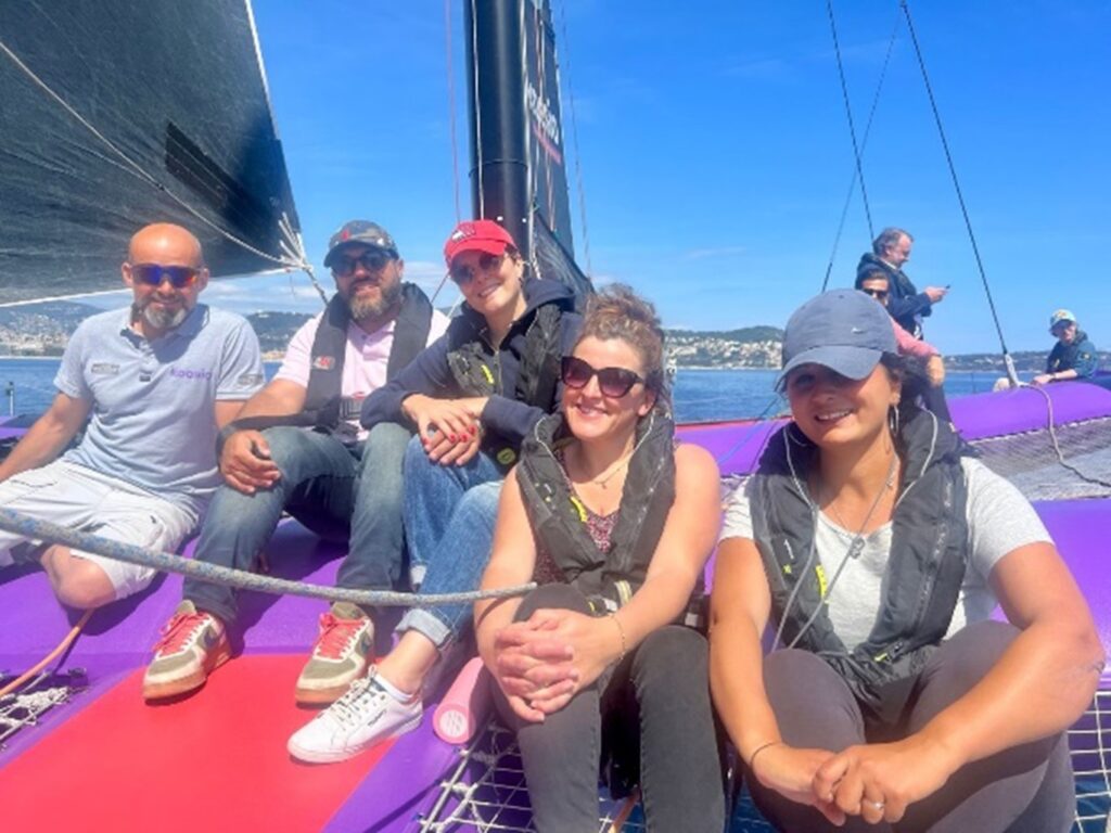 Journée clients sur le bateau Koesio en PACA