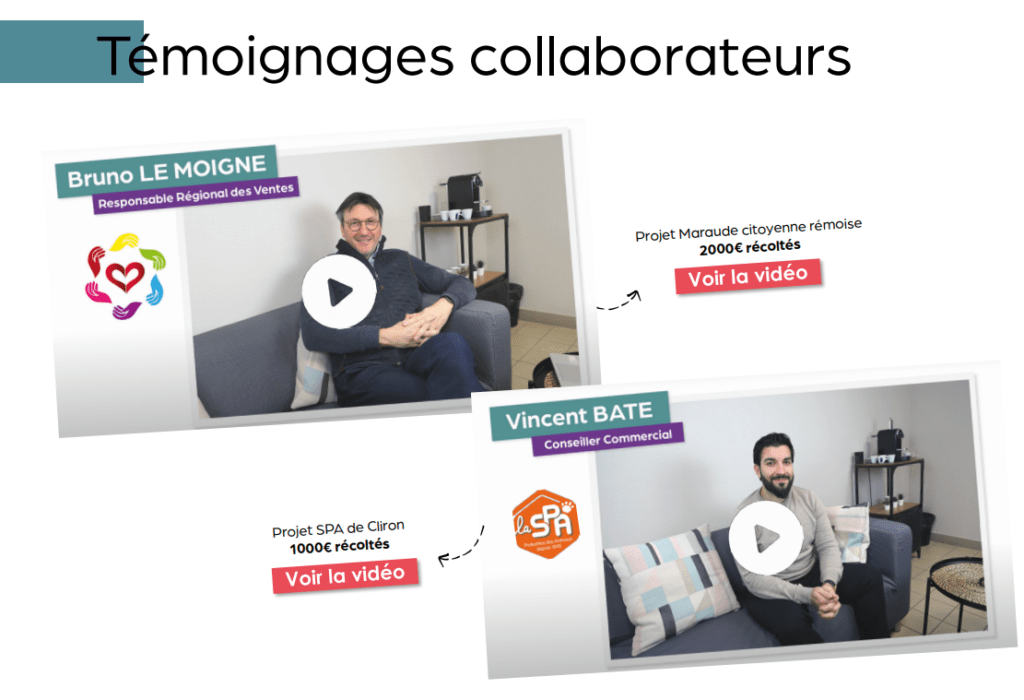 Les collaborateurs du Centre-Est en avant-première avec des vidéos inspirantes